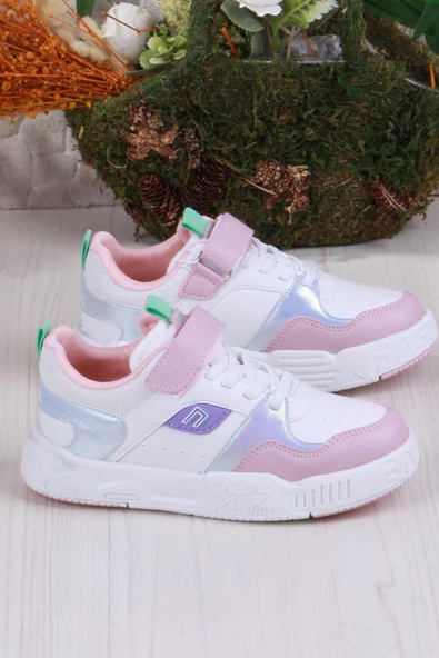 Fort Cool Prax Rahat Hafif Sneaker Kız Çocuk Ayakkabı - Resim 2