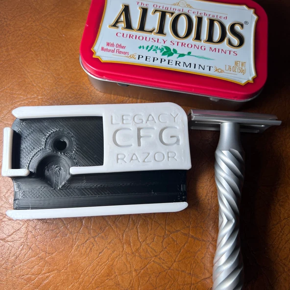 Hsyn Tıraş Makinesi Seyahat Çantası - Altoids Teneke Parça T6124493 Akdenizpos Yeni