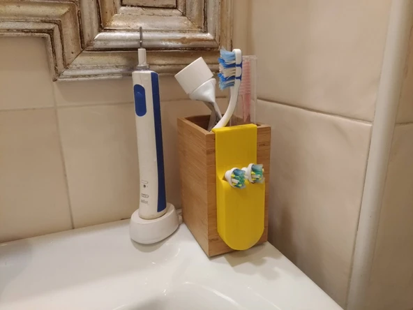 Hsyn  Dragan Elektrikli Diş Fırçası Başlıkları Tutucusu T3428673 Akdenizpos Yeni