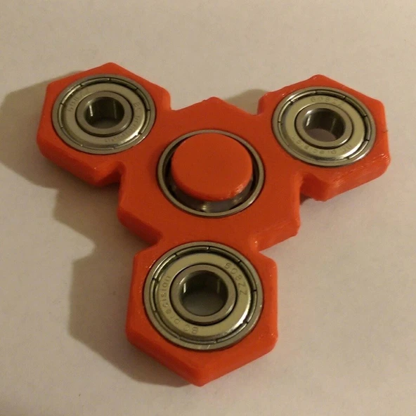 Hsyn Bg.3D Mini Ninja Star -- Hand Spinner / Edc Spinner / Fidget Toy Akdenizpos Yeni