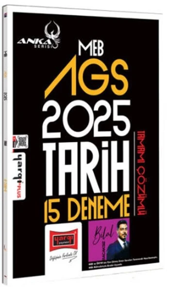 2025 MEB AGS Anka Serisi Tarih Tamamı Çözümlü 15 Deneme Yargı Yayınları