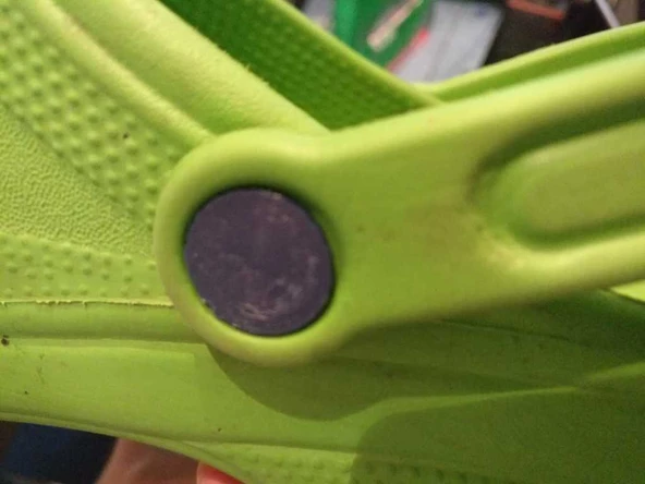 Hsyn Crocs Düğmesi Aparat Siyah 3068774 Akdenizpos Yeni