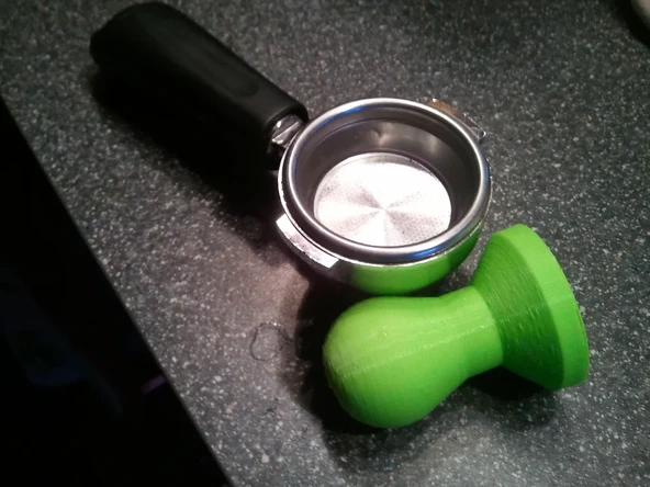 Hsyn 53 Mm Espresso Tamper Ve Tutucu Yeşil 38846 Akdenizpos Yeni
