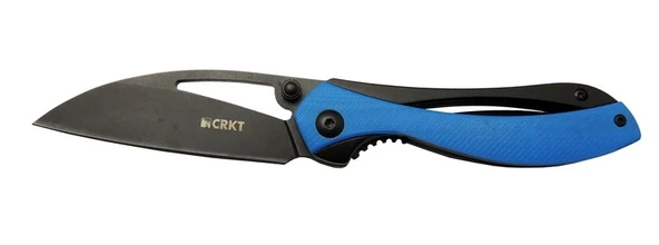 Crkt Pleroma 821A BL Mavi Kamp / Outdoor Çakı 18cm - Manuel, Kutulu