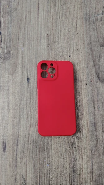 İPHONE 13 PRO MAX KILIF ÇAPKIN KIRMIZI