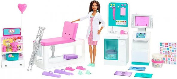 Mattel Barbienin Klinik Oyun Seti GTN61