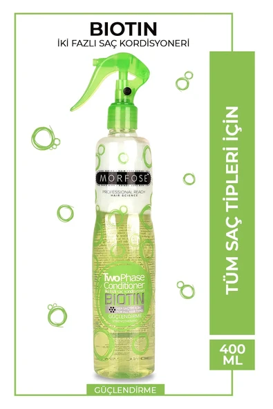 Biotin Çift Fazlı Saç Kondisyoner Fön Suyu 400 ML - mrfs ürün görseli