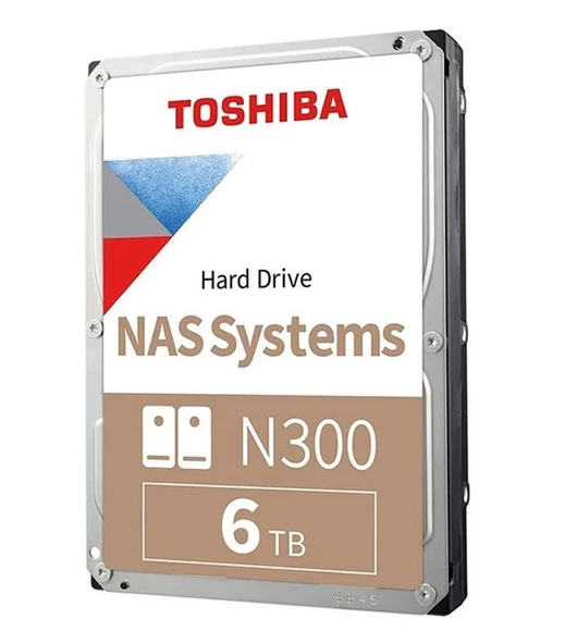 Toshiba N300 6TB 7200Rpm 256MB - HDWG460UZSVA - 2