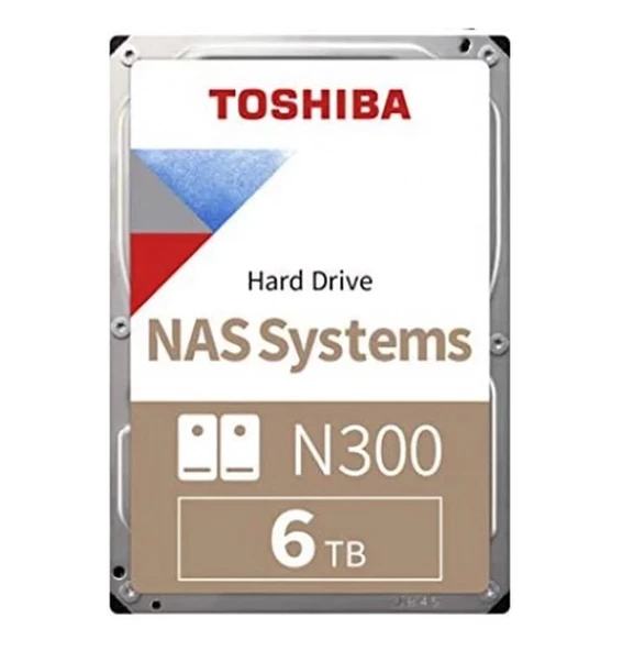 Toshiba N300 6TB 7200Rpm 256MB - HDWG460UZSVA - 3