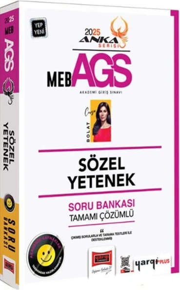 2025 MEB AGS Anka Serisi Sözel Yetenek Tamamı Çözümlü Soru Bankası Yargı Yayınları