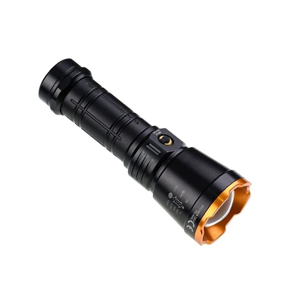 Ennalbur Powerdeks PD-6682 Profesyonel Şarjlı El Feneri - 2