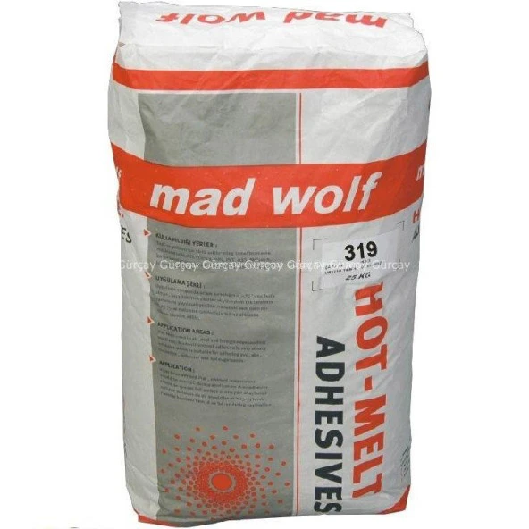 Mad Wolf Hot - Melt 319 PVC Tutkalı 25kg