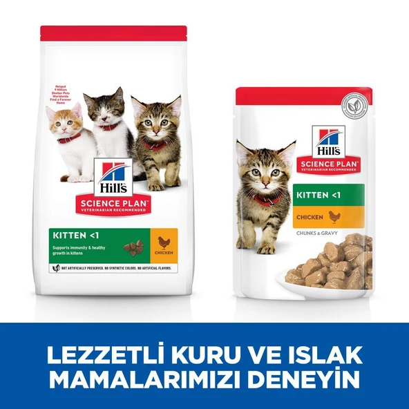 Hill's SCIENCE PLAN Tavuklu Yavru Kedi Maması 5+2kg - Resim 6