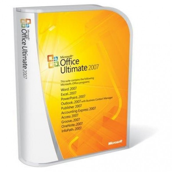Office 2007 Ultimate Dijital Lisans