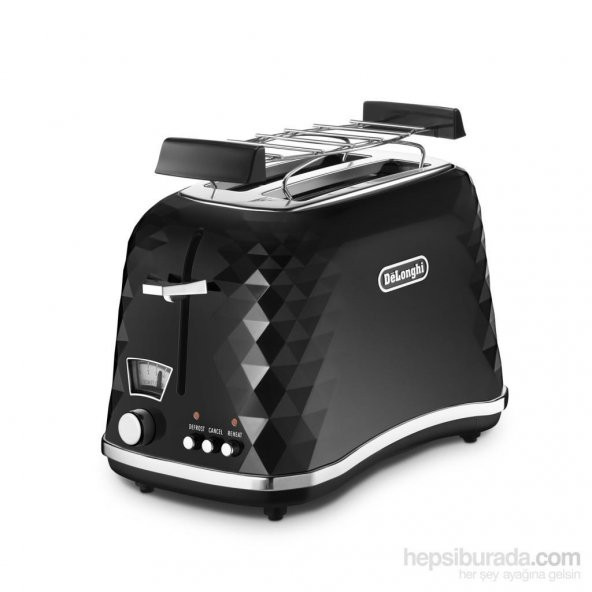 Delonghi CTJ2103.BK Brillante Siyah Ekmek Kızartma Makinesi