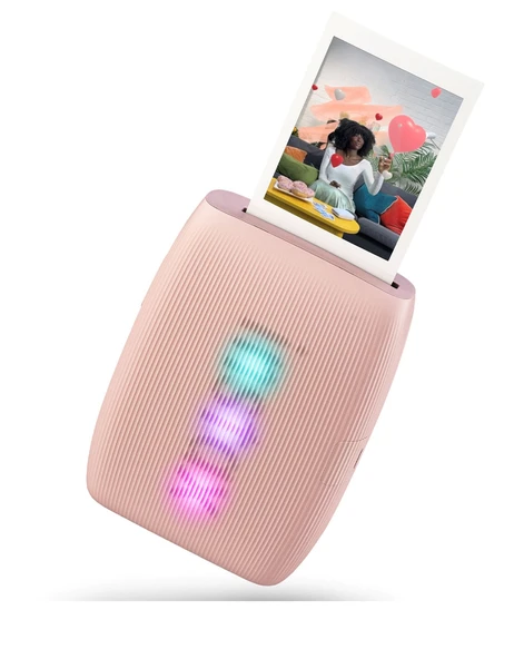 Fujifilm Instax mini Link 3 Pembe Akıllı Telefon Yazıcısı ve 20'li Mini Film - 5