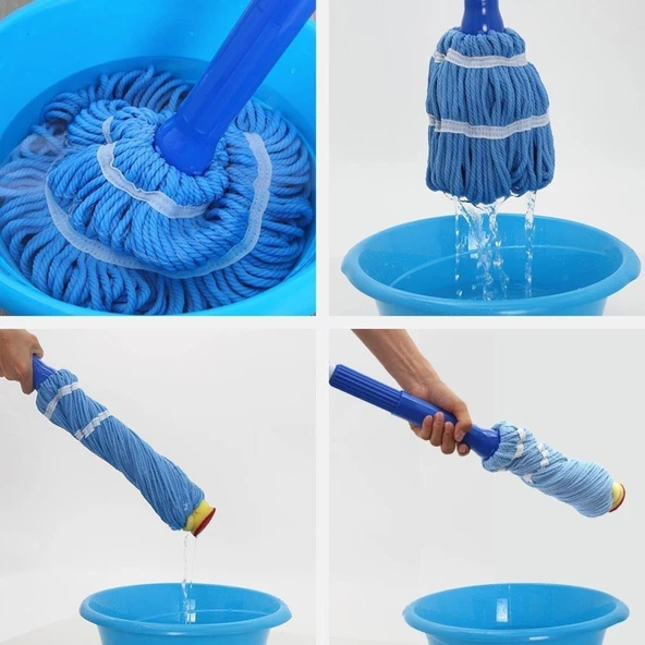 Mikrofiber Sihirli Döner Paspas 5 Adet - 3