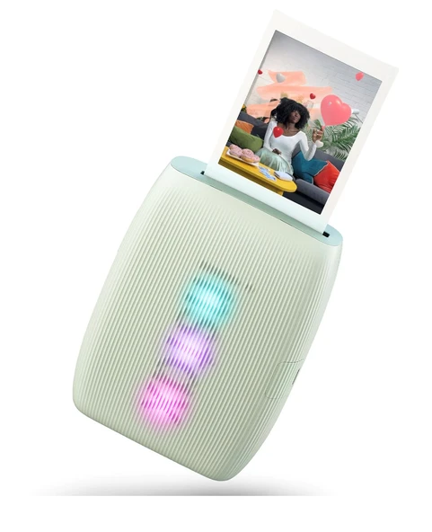 Fujifilm Instax mini Link 3 Yeşil Akıllı Telefon Yazıcısı Beyaz Çanta ve 20'li Mini Film - 3