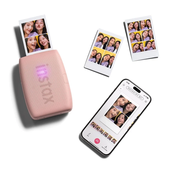 Fujifilm Instax mini Link 3 Pembe Akıllı Telefon Yazıcısı ve 20'li Mini Film - 3
