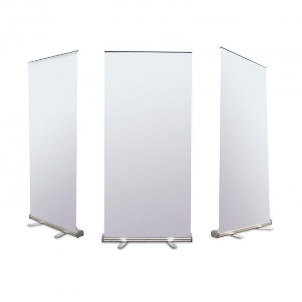 100x200 Roll Up Banner Baskısız Reklam Standı - 1