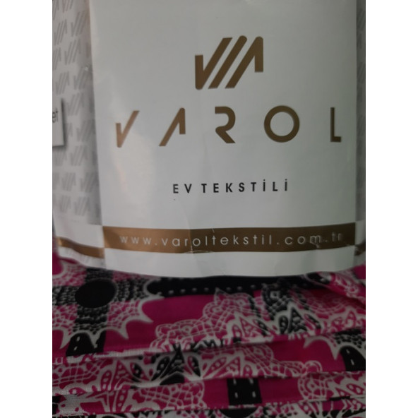VAROL TEKSTİL -T. KİŞİLİK  FİTTED ÇARŞAF VE YASTIK KILIFI - ÇARŞAF 100 X 200 cm - YASTIK KILIFI 50 X 70 cm - 5