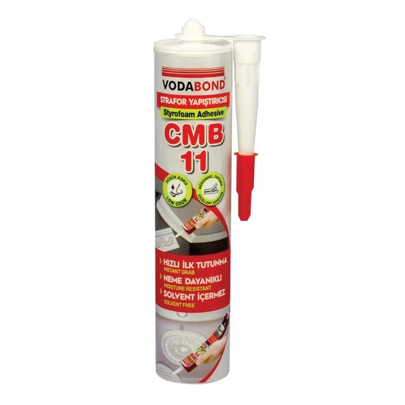 Vodabond Strafor Yapıştırıcı 500gr Beyaz