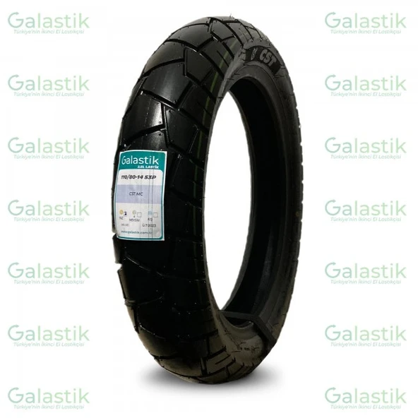 CST MC 110/80-14 53P İkinci el motosiklet lastiği