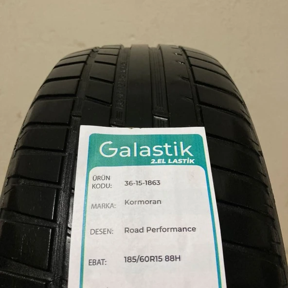 185/60R15 88H Xl Kormoran Road Performance İkinci El Yaz Lastiği - Resim 2
