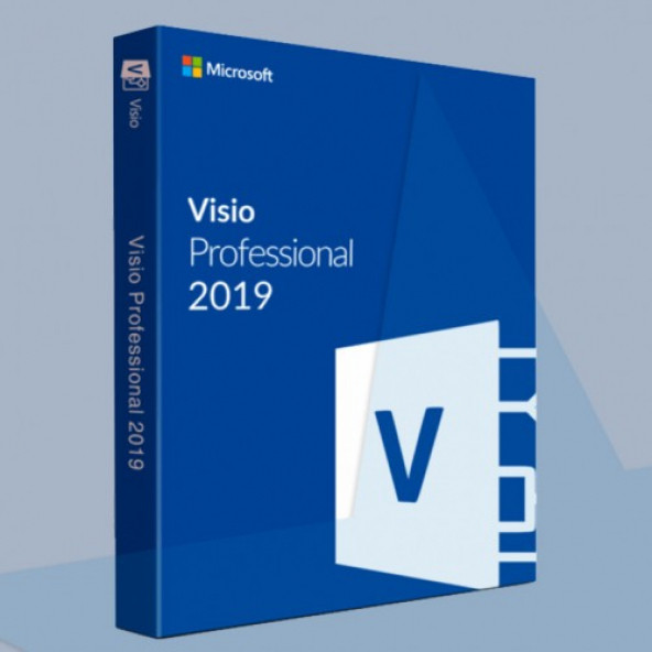 Office Yazılımları - Visio Professional 2019 Dijital Lisans
