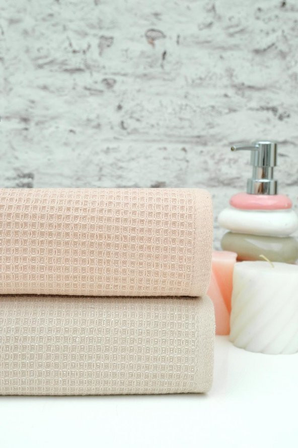 2li 50x90 Renkli Pike Model El-Yüz Havlusu - 2