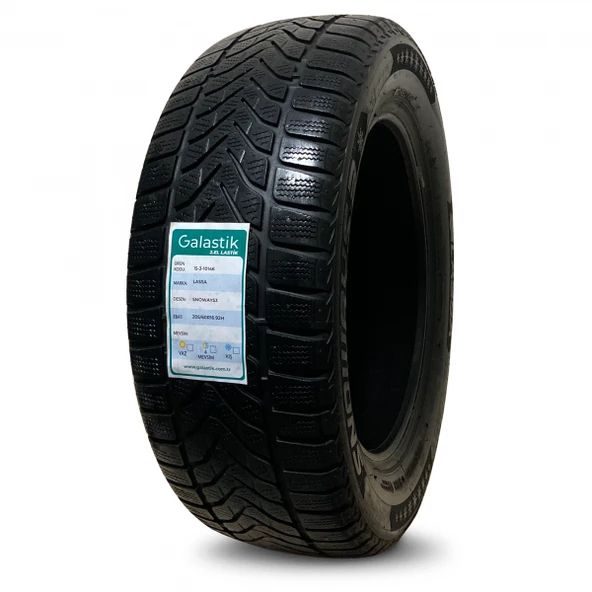 205/60R16 92H Lassa Snoways 3 İkinci El Kış Lastiği - 1
