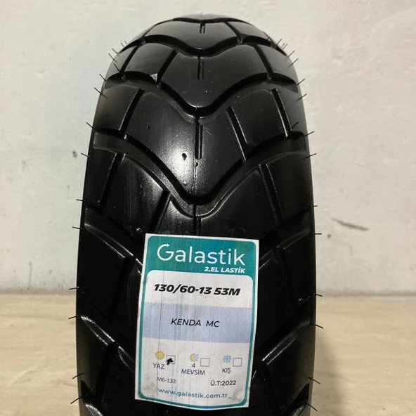 Kenda 130/60-13 53M MC İkinci el motosiklet lastiği - 2