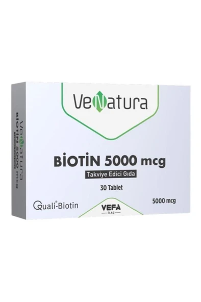 Venatura Biotin 5000 mcg 30 Tablet ürün görseli