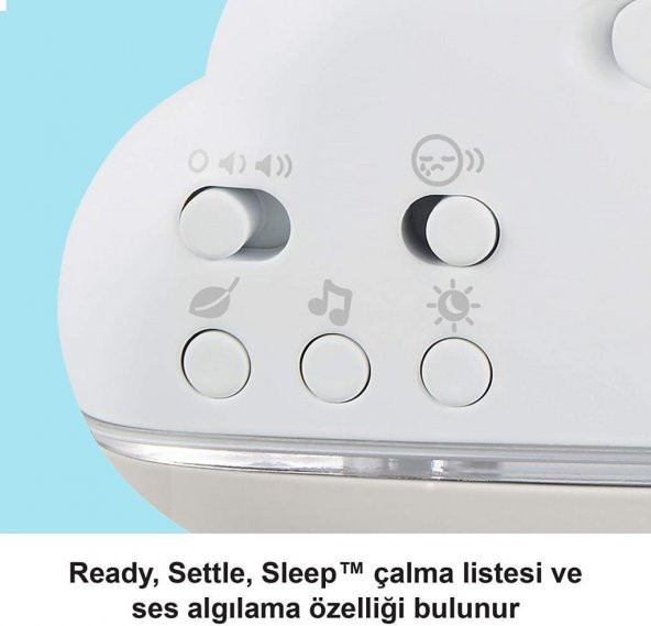 Fisher Price Mutlu Bulutlar Dönence Uyku Arkadaşı GRP99 - 5