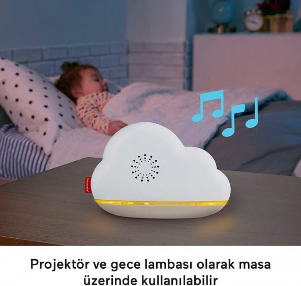 Fisher Price Mutlu Bulutlar Dönence Uyku Arkadaşı GRP99 - 10