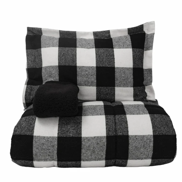 Karaca Home Mountain Siyah-Beyaz Çift Kişilik Cozy Comfort - 2