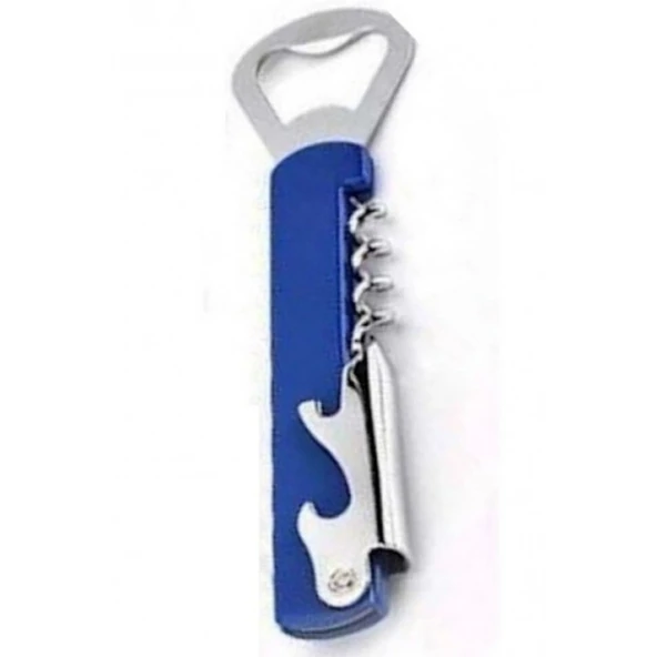 3 Fonksiyon Açacak Tirbüşon Seti-mavi-paslanmaz ürün görseli