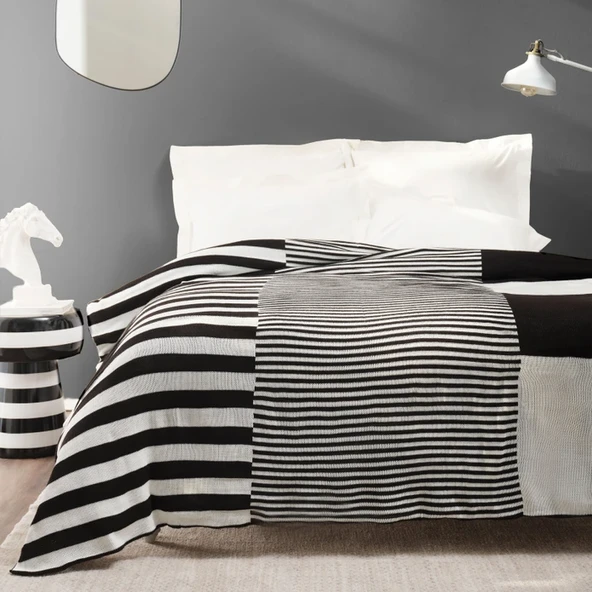 Karaca Home Core Çift Kişilik Triko Battaniye