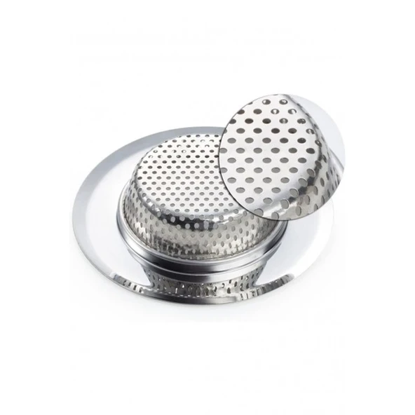 11.5 Cm Büyük Boy Paslanmaz Çelik Lavabo Süzgeci - Mevye Süzgeci Mevye Süzgec Paslanmaz ürün görseli