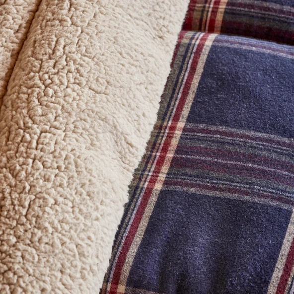 Karaca Home Woodland Lacivert Tek Kişilik Cozy Comfort Uyku Seti - 5