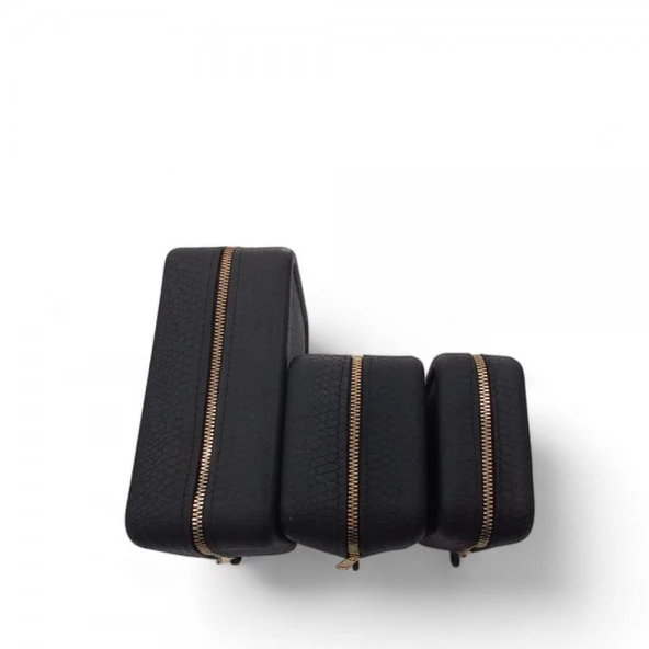 3'lü silikon çanta set 1 large  1 M Large 1 S Large ürün görseli