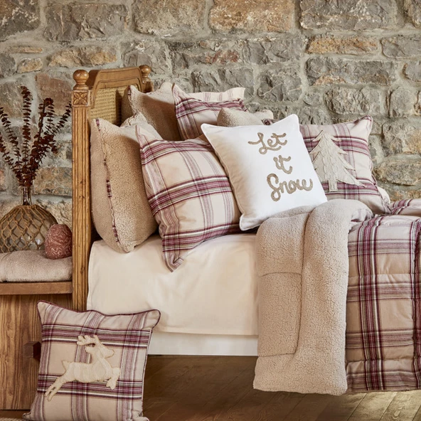 Karaca Home Woodland Bej Çift Kişilik Cozy Comfort Set - 2