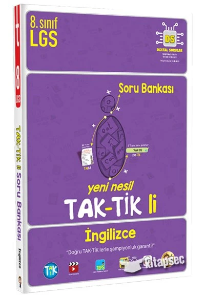 LGS 8. Sınıf İngilizce Taktikli Soru Bankası Tonguç Akademi