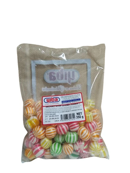 YIBA BONBON AROMALI AKİDE ŞEKERİ 350 G