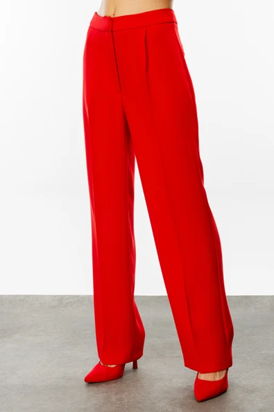 Ekol Kadın Midi Pantolon - Minimalist - Günlük & İş - Yüksek Bel - 3