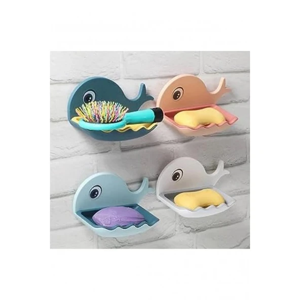 Süzgeçli su giderli balina-balık sabunluk balık-balina katı sabunluk ürün görseli