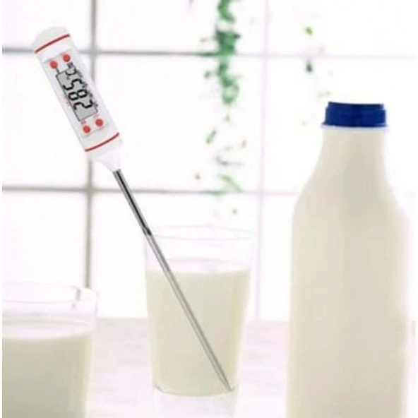 İvory yüksek kaliteli dijital gıda termometresi ürün görseli