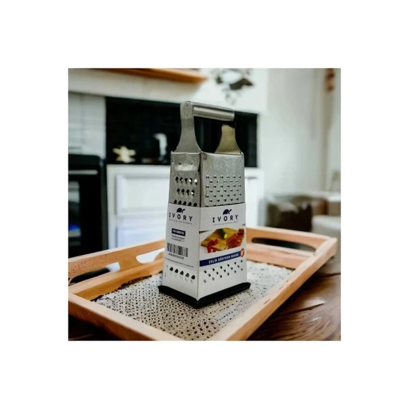 Çelik Dörtgen Geniş Rende 21.5cm