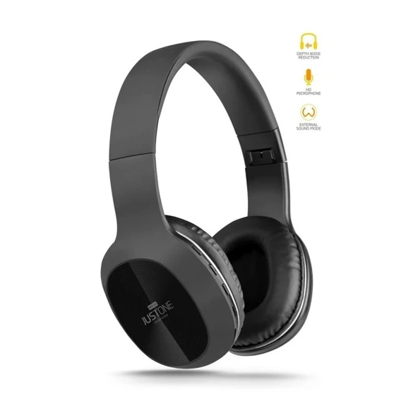 Justone Kulak Üstü Bluetooth Kaliteli Yüksek Ses Kulaklık