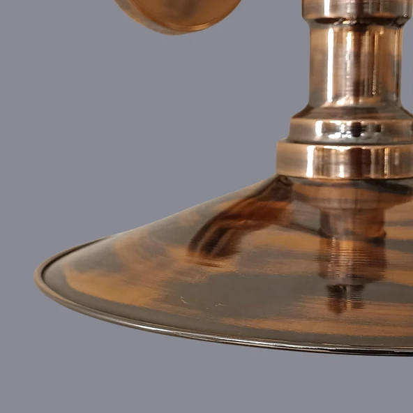 Rustica Eskitme Bakır Aplik - 5